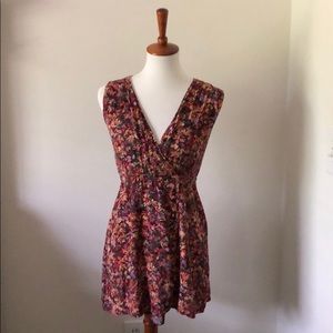 J. Crew Outlet Floral Sleeveless Mini Dress Sz. 0